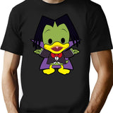 Count Duckula Chibi Black T-Shirt - Black
