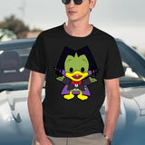 Count Duckula Chibi Black T-Shirt - Navy