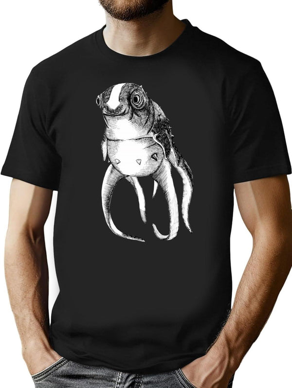 Cuddlefish - Subnautica Black T-Shirt - Black