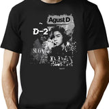 D Day Suga Agust D Concert Tour Black T-Shirt - Black