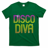 Disco Diva 70s 80s Party Dance T-Shirt - Irish Green