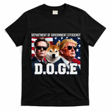 D.O.G.E Doge Department Of Government Efficiency T-Shirt - Black