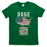 Doge D.O.G.E. Department Of Government Efficiency T-Shirt - Irish Green