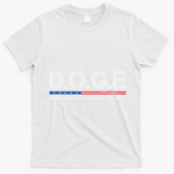 Doge D.O.G.E. Department Of Government Efficiency Gift T-Shirt - White