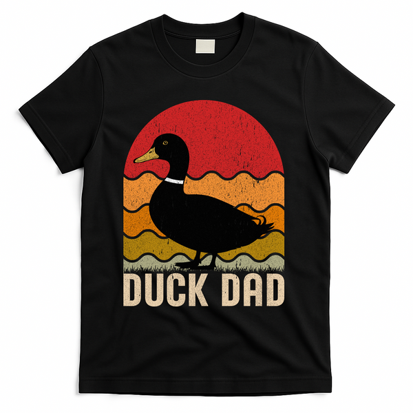 Duck Dad T-Shirt - Black