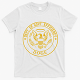 Dixiechick Doge Dept Of Govt Efficiency T-Shirt - White