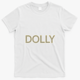 Dolly Diamonds Effect T-Shirt - White