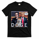 Doge Department Of Government Efficiency T-Shirt - Black