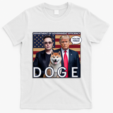 Doge Department Of Government Efficiency T-Shirt - White