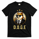 D.O.G.E Department Of Government Efficiency Doge Trump T-Shirt - Black