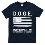 Doge Department Of Government Efficiency Gift T-Shirt - Navy Blue