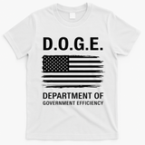 Doge Department Of Government Efficiency Gift T-Shirt - White