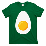 Deviled Egg Costume Funny Halloween Egg Costume T-Shirt - Irish Green