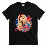Dolly Forever In Our Hearts Memorial Tribute Country Music Front & Back T-Shirt - Black