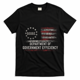 Doge Meme D.O.G.E. Department Of Government Efficiency T-Shirt - Black