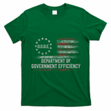 Doge Meme D.O.G.E. Department Of Government Efficiency T-Shirt - Irish Green