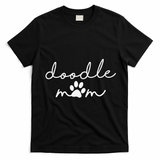 Doodle Mom Labradoodle Bernedoodle Goldendoodle Mama T-Shirt - Black