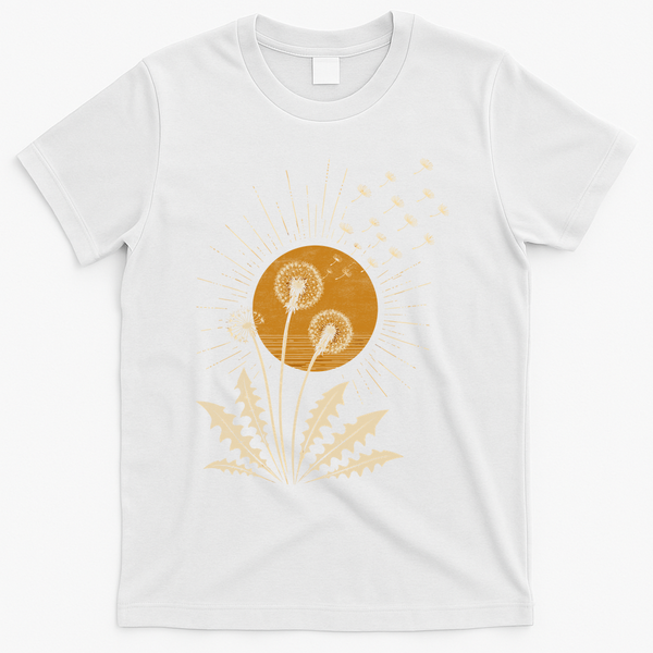 Dandelion Sun T-Shirt - White