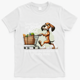 Dog Sometimes I Get Road Rage Walking Behind People T-Shirt - White