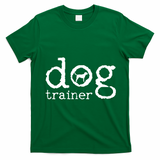 Dog School Trainer Labrador Golden Retriever T-Shirt - Irish Green