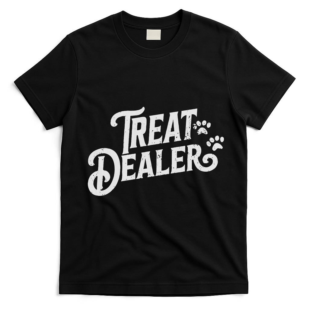 Dog Treat Dealer T-Shirt - Black