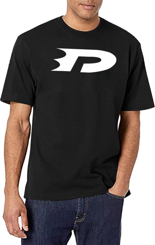 Danny Phantom (Logo) Black T-Shirt - White