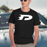 Danny Phantom (Logo) Black T-Shirt - Navy