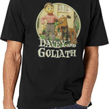 Davey and Goliath 1961 Black T-Shirt - White
