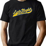 David Letterman Classic Logo Classic Tshirt1229 Essential Black T-Shirt - Green