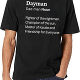 Dayman Black T-Shirt - White