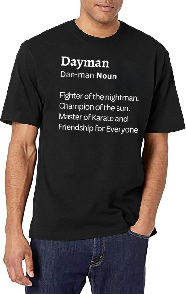 Dayman Black T-Shirt - White