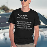 Dayman Black T-Shirt - Navy