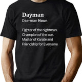 Dayman Black T-Shirt - Green