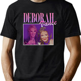 Deborah Vance Vintage 90S Black T-Shirt - Green