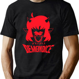 Demondice- Mori Calliope-Funny Black T-Shirt - Green