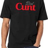 Diet Cunt Black T-Shirt - White