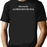 Directed by Alfred Hitchcock Classic Black T-Shirt - Black