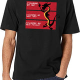 Dishonor On Your Cow Black T-Shirt - White