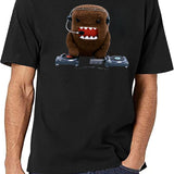 Dj Domo-Kun Black T-Shirt (1) Black T-Shirt - White