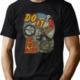 Do It in The Dirt 1976 Black T-Shirt - Green