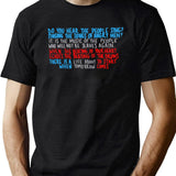 Do You Hear The People Sing Black T-Shirt - Green