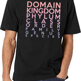Domain Kingdom Phylum Class Family Genus Species Black T-Shirt - White