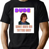 Dude Wheres My Car Design Pt1 Black T-Shirt - Green