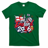 England 2026 World Soccer Fan Gear T-Shirt - Irish Green