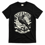 Edgar Allan Poe Quoth The Raven T-Shirt - Black