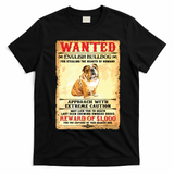 English Bulldog Funny Dog Lover Gifts T-Shirt - Black