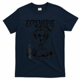 Expensive Difficult And Talks Back Mothers Day Skeleton Mom T-Shirt - Navy