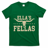 Ella's Fellas Name Gifts Vintage T-Shirt - Irish Green