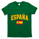 Espana Flag Spain Pride T-Shirt - Irish Green