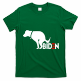 Even My Dog Hates Biden T-Shirt - Irish Green